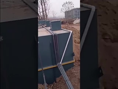 Thiết bị xử lý nước thải toàn diện MBR chôn bằng thép carbon Bệnh viện trong nước 10m3 / H