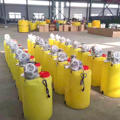 Xử lý nước thải Thiết bị định lượng tự động Pha trộn Pac / Pam Polyal nhôm clorua