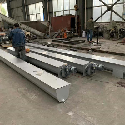 Băng tải trục vít bùn hình chữ U bằng thép carbon với trục