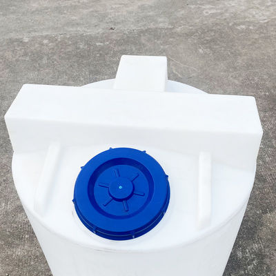 100L Đáy tròn PE Định lượng Thùng định lượng Pac / Pam Trộn chất thải hóa chất