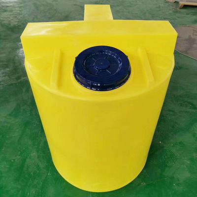 Thùng trộn nhựa đáy phẳng 200L PE PAM Hòa tan nước thải Xử lý nước thải Liều lượng thuốc thử