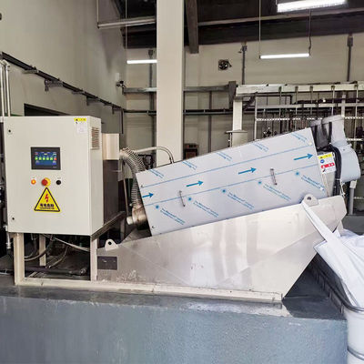 Máy khử nước bùn bằng thép không gỉ 304 Máy ép trục vít Công nghiệp tự động