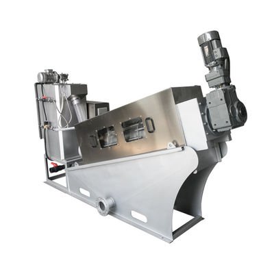 Máy khử nước bùn bằng thép không gỉ 304 Máy ép trục vít Công nghiệp tự động