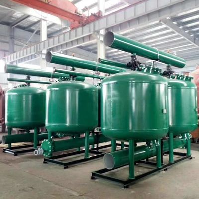 Bộ lọc cát thạch anh SS Tự động than hoạt tính nông Cát mangan đa phương tiện