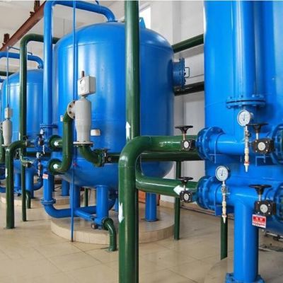 Bộ lọc đa phương tiện 30m3 / H bộ lọc cơ khí bằng thép không gỉ thạch anh cát thạch anh