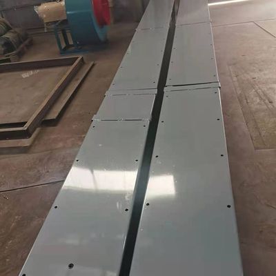 Băng tải trục vít bùn bằng thép cacbon Bột khô Vận chuyển xoắn ốc công nghiệp