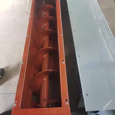 Băng tải trục vít bùn bằng thép cacbon Bột khô Vận chuyển xoắn ốc công nghiệp