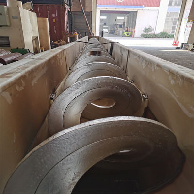 Nhà máy xử lý nước thải Băng tải xoắn ốc không trục Thiết bị băng tải cặn bã