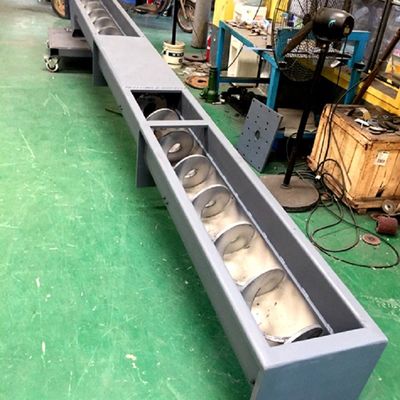 Băng tải trục vít hình chữ U không trục cho bê tông tro bùn hạt vữa