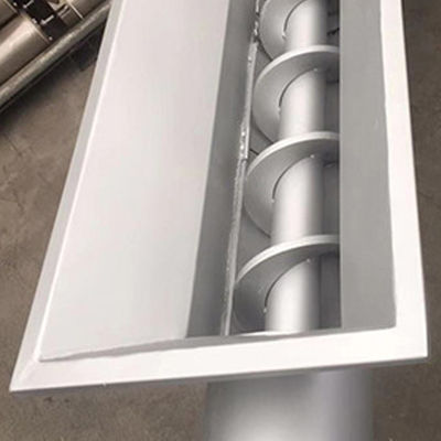 Băng tải trục vít hình chữ U không trục cho bê tông tro bùn hạt vữa