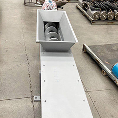 Băng tải trục vít hình chữ U không trục cho bê tông tro bùn hạt vữa