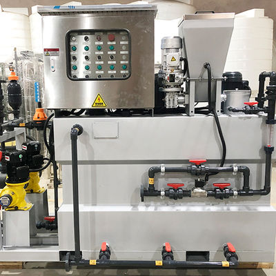 Bột khô PAM PAC Máy định lượng hoàn toàn tự động Tích hợp cơ sở axit