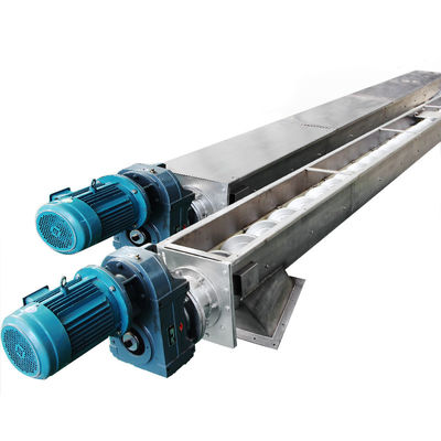 Băng tải trục vít nông nghiệp bằng thép không gỉ 304 Bộ cấp liệu không trục bằng thép carbon