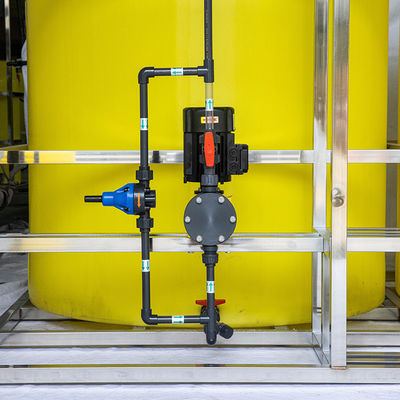 Hệ thống định lượng tự động PAC/PAM được tích hợp để hòa tan định lượng và khuấy