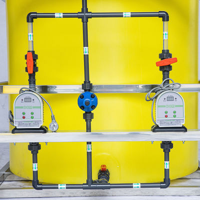 Hệ thống định lượng tự động PAC/PAM được tích hợp để hòa tan định lượng và khuấy