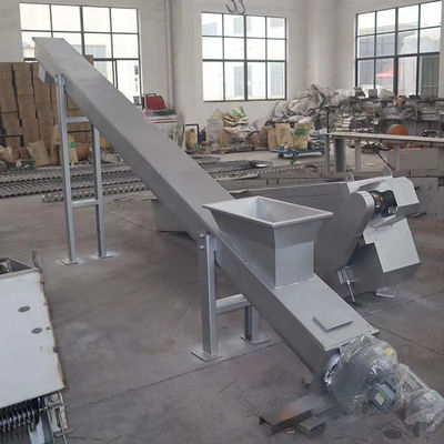 Băng tải trục vít không trục bằng thép không gỉ cho băng tải xoắn ốc hạt bột
