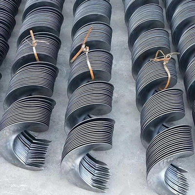 Băng tải trục vít đôi trục ngang bằng thép không gỉ 1000mm cho ngành than