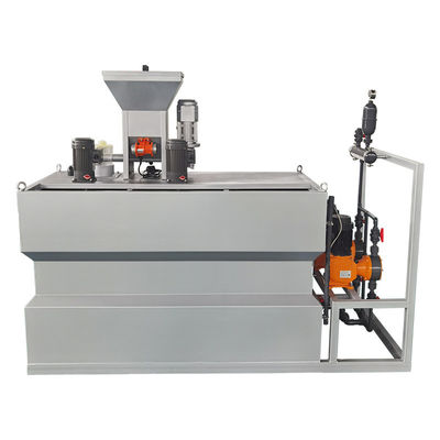 Thiết bị định lượng bột khô ba ngăn PAM/PAC tích hợp 4000L/H