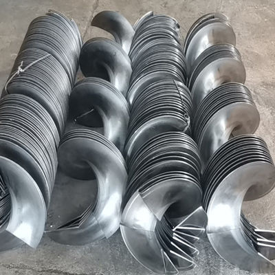 Băng tải trục vít bằng thép carbon có thể tùy chỉnh Máy cấp bột khô loại U Chiều dài 7m