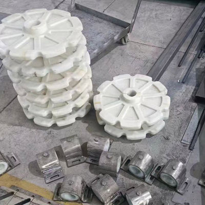 Hệ thống điều khiển PLC Máy cạo bùn phi kim loại Máy cạo xỉ tấm xích 1-18m