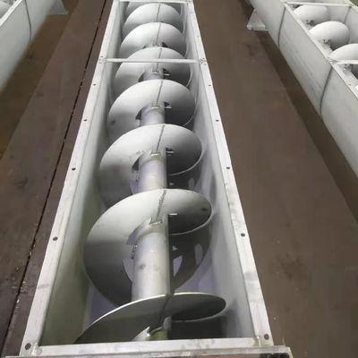 Thép không gỉ Auger Vật liệu dạng hạt xoắn ốc Băng tải trục vít hiệu quả cao