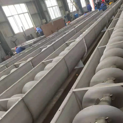 Thép không gỉ Auger Vật liệu dạng hạt xoắn ốc Băng tải trục vít hiệu quả cao