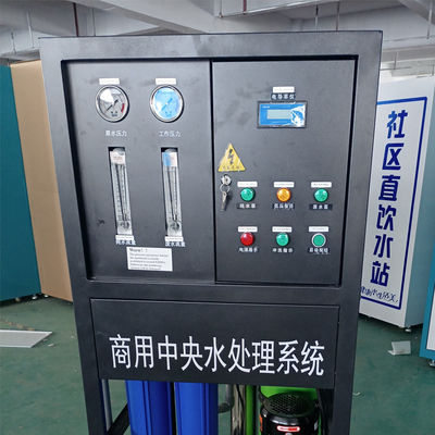 Tùy chỉnh Hệ thống nước thẩm thấu ngược 250LPH Hệ thống lọc nước RO trong nước