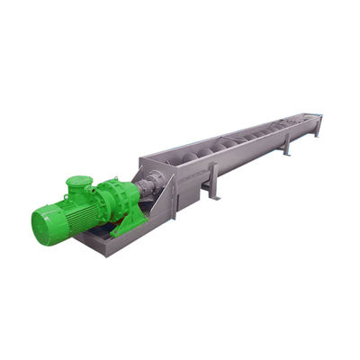 chất lượng  Slag Carbon Steel Sprial 304 Stainless Screw Conveyor For Cement nhà máy