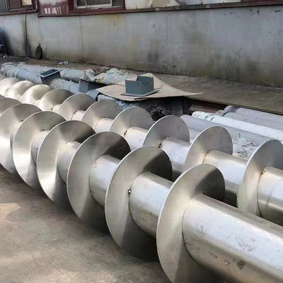 Slag Carbon Steel Sprial 304 Vòng chuyền vít không gỉ cho xi măng