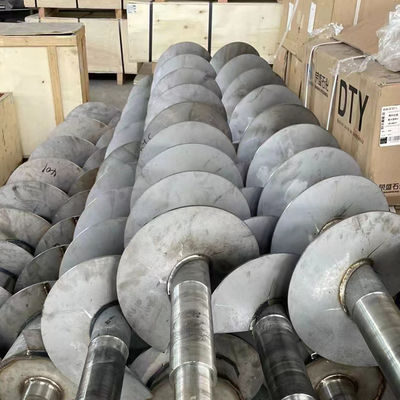 Slag Carbon Steel Sprial 304 Vòng chuyền vít không gỉ cho xi măng
