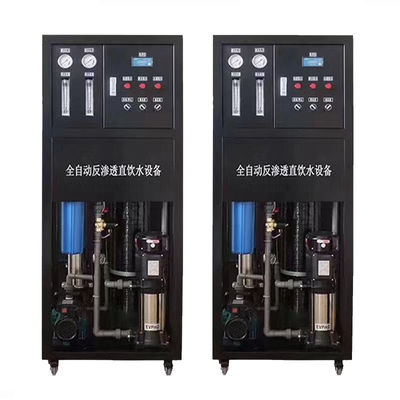 304 thép không gỉ đơn vị thẩm thấu ngược 500-1000L / H hệ thống lọc nước công nghiệp