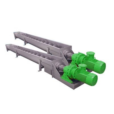 Xăng nghiêng xoắn ốc thép không gỉ conveyor vít cho bột