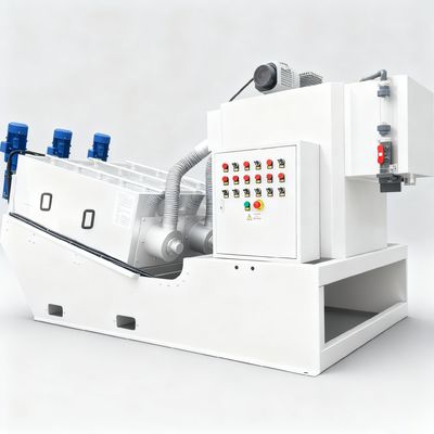 Hệ thống làm dày bùn tự làm sạch Máy ép khử nước bùn Volute