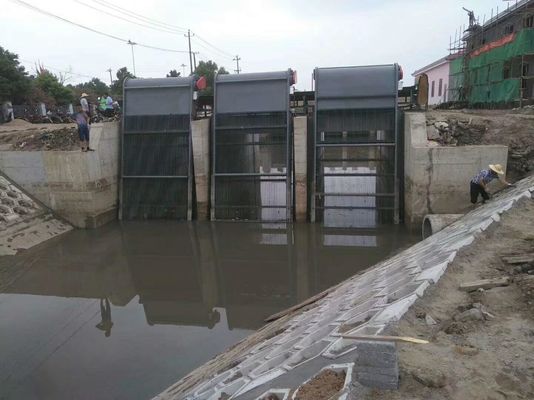 Màn hình thanh cơ khí bảo vệ nước được sử dụng cho trạm bơm sông