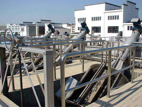 Màn hình thanh giữ thùng rác Nhà máy lọc nước xử lý nước thải