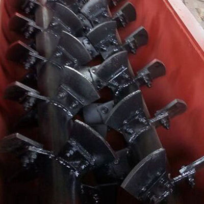 Băng tải Auger thép không gỉ nước thải, Băng tải trục vít công nghiệp 500mm