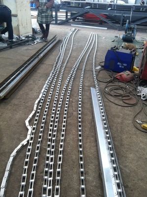 Máy nạo bùn cầu đi lại 4,5m Vật liệu nạo tấm chuỗi không kim loại