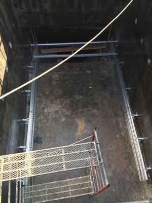 Máy nạo bùn cầu đi lại 4,5m Vật liệu nạo tấm chuỗi không kim loại