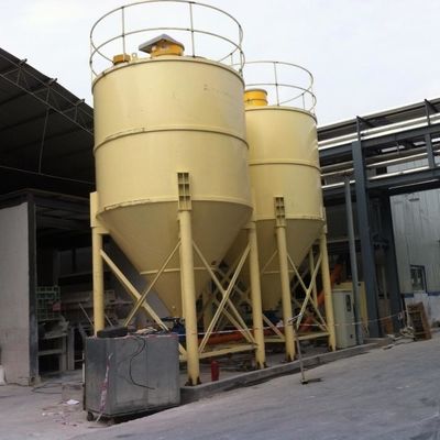 Silo lưu trữ số lượng lớn 10Kw, Hệ thống định lượng vôi xử lý nước thải