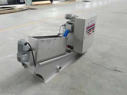Máy khử nước bùn trục vít xếp chồng 100mm Cấp công nghiệp