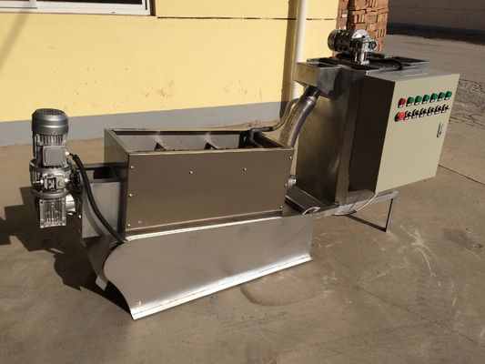 Máy khử nước bùn trục vít xếp chồng 100mm Cấp công nghiệp
