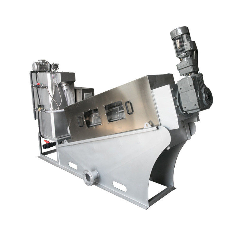 Máy khử nước bùn bằng thép không gỉ 304 Máy ép trục vít Công nghiệp tự động