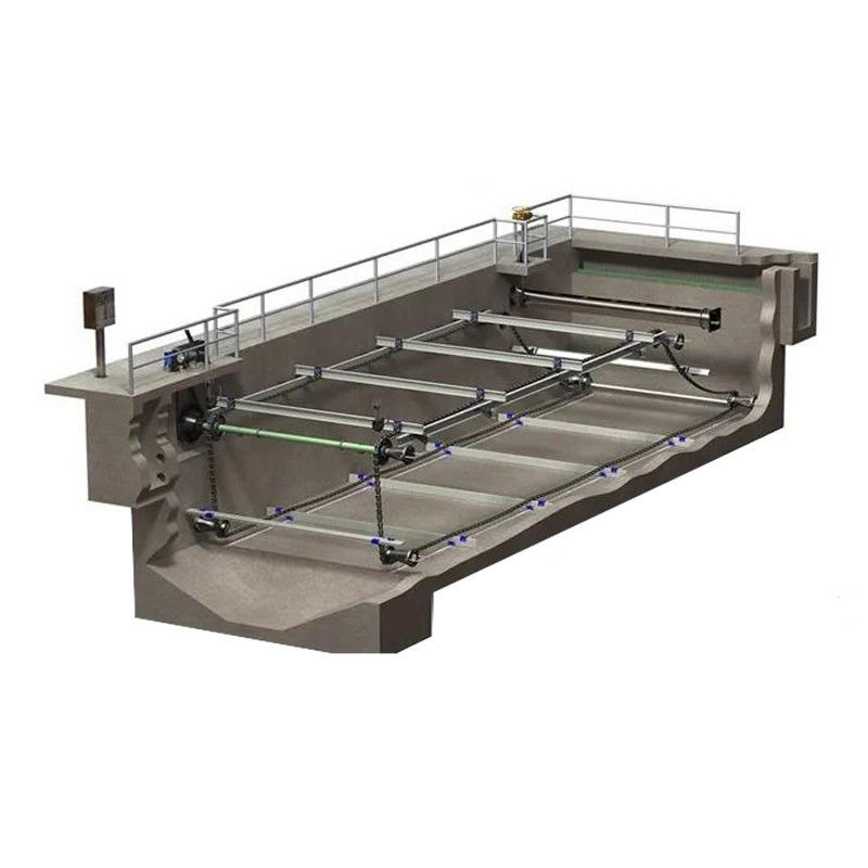 Máy cạo bùn tấm xích 304 Máy cạo bùn loại dây chuyền bằng thép không gỉ