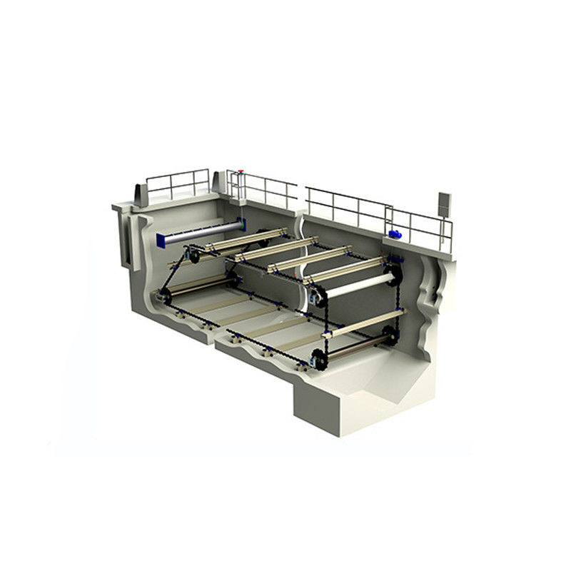 Máy cạo bùn kéo xích SS Máy cạo bùn tấm xích cho bể lắng