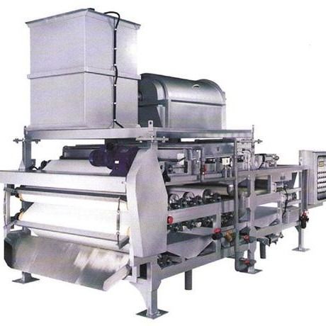 Máy ép bùn 20kg / h Máy ép bùn, Máy ép lọc dây đai 1000mm để xử lý nước thải