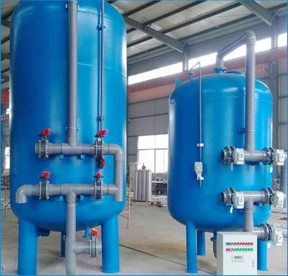 Thép carbon Hoạt tính Bộ lọc đa phương tiện SS304 Xử lý nước tái sử dụng