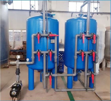 Thép carbon Hoạt tính Bộ lọc đa phương tiện SS304 Xử lý nước tái sử dụng