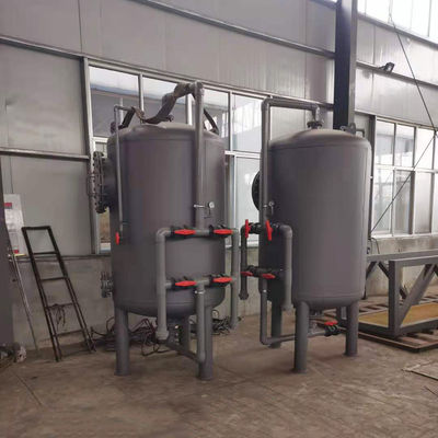 Bộ lọc cát thạch anh bằng thép carbon tự động Than hoạt tính Mangan cát nông