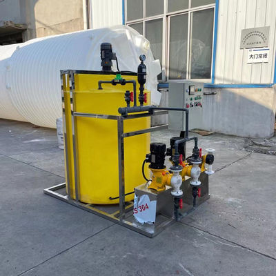 Thiết bị định lượng tự động Pac / Pam Điều chỉnh cơ sở axit Clo Dioxit