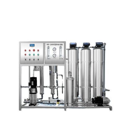 Thẩm thấu ngược RO 1T / H Cấp độ 5 Thiết bị xử lý nước khử ion Công nghiệp